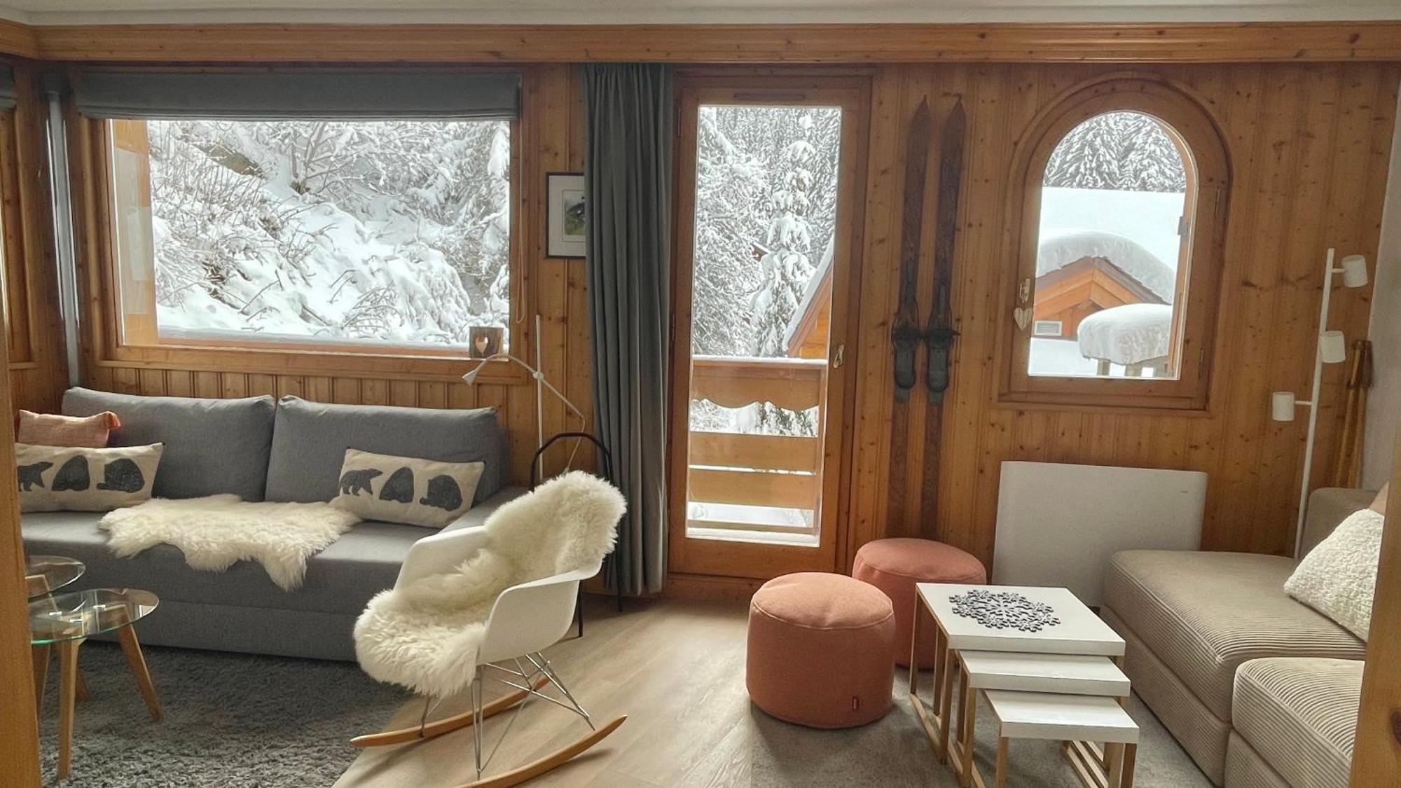 Meribel Centre La Chaudanne, Real Ski In And Out, 3 Bedrooms 2 Bathrooms Newly Renovated, Chalet L'Eperviere Kültér fotó